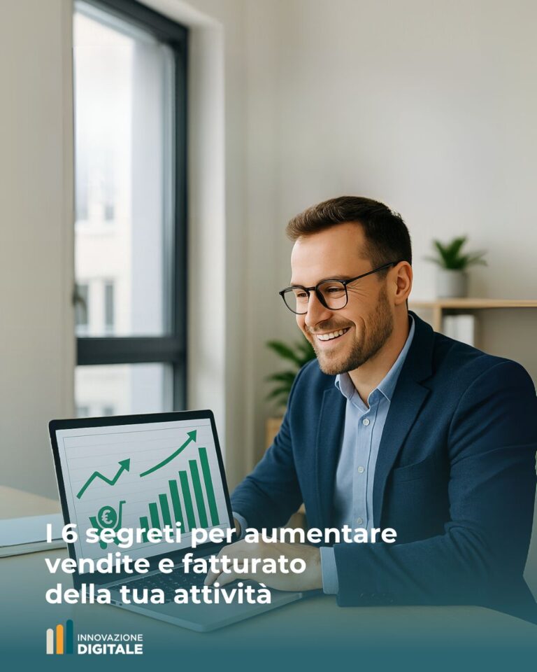 Vendere di più online? I 6 segreti per aumentare vendite e fatturato della tua attività - IDI